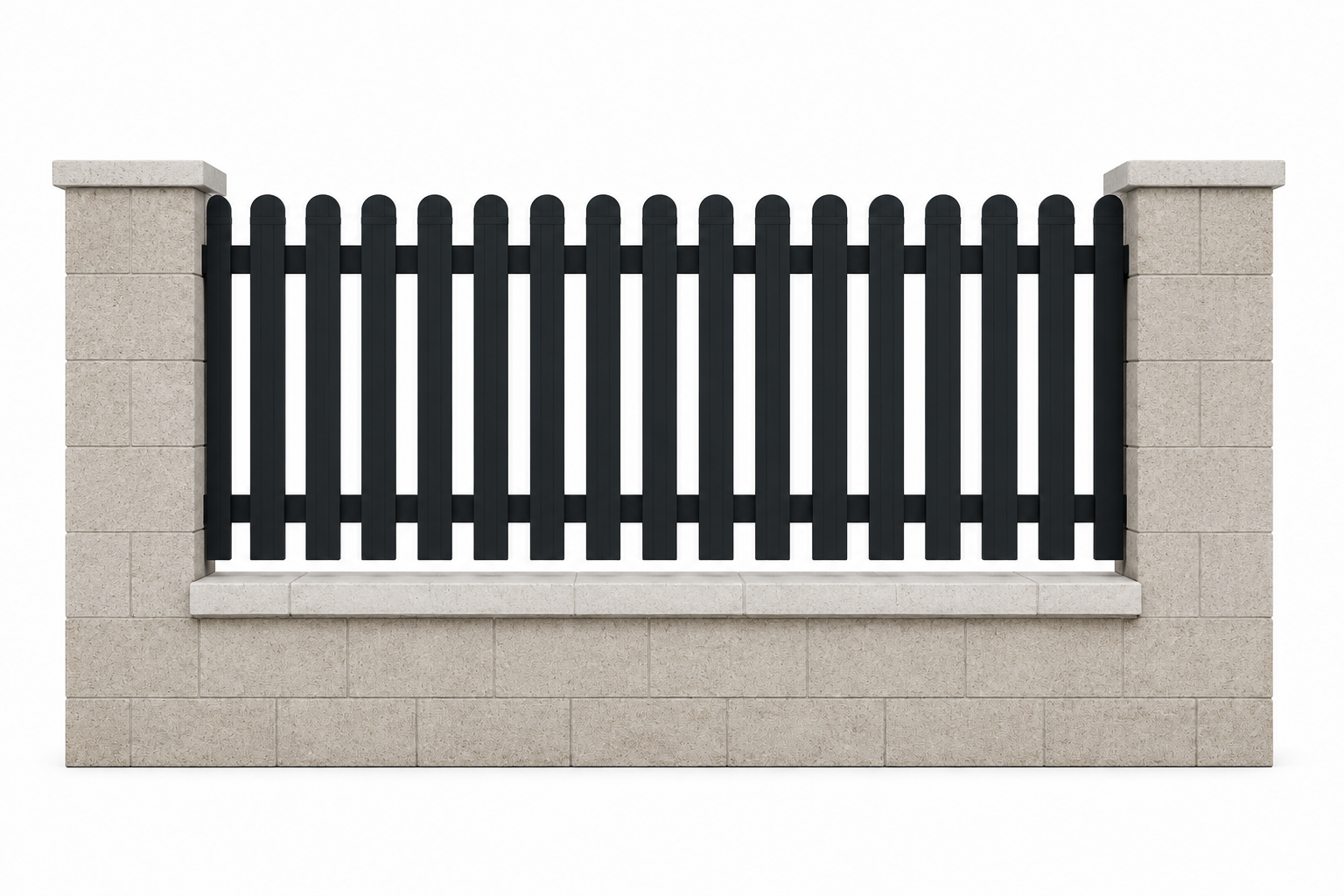 Betonmauer