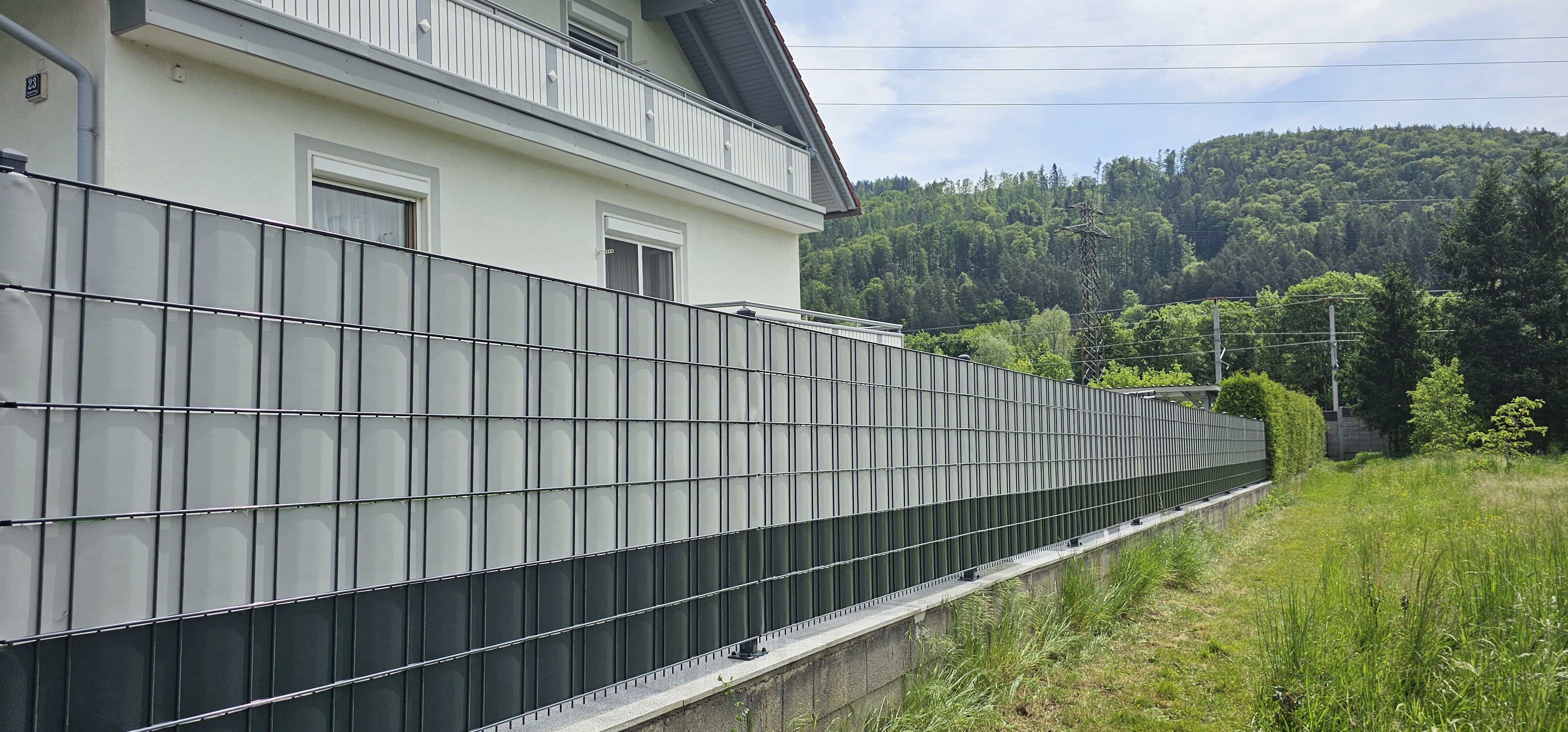 Einfamilienhaus Deutschfeistritz – Doppelstabmattenzaun